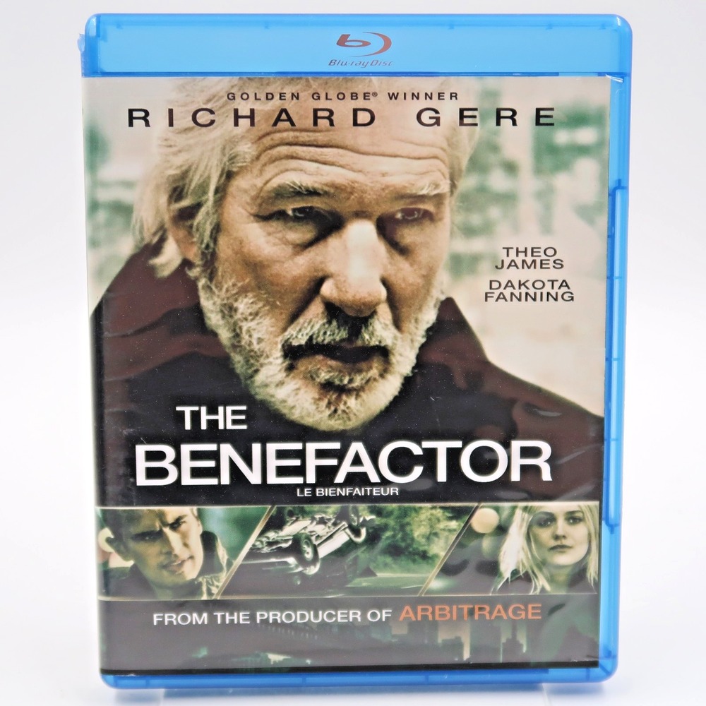 The Benefactor Blu-ray 2016 Richard Gere Dakota Fanning Theo James Thriller